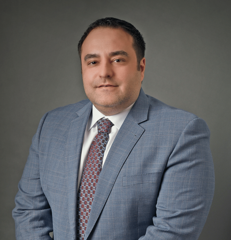 Alex Nocerino, managing partner and personal injury lawyer at Chopra & Nocerino, LLP in Garden City, NY