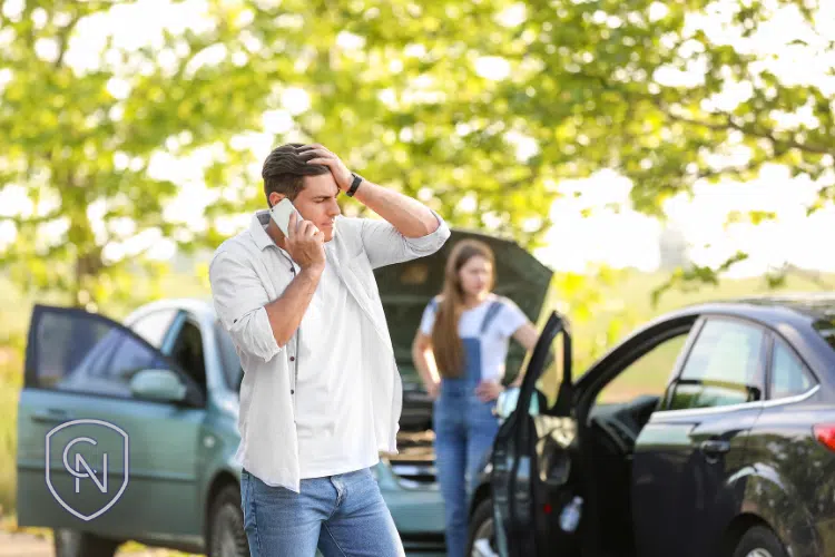 car accident with a passenger
