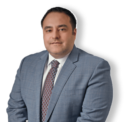 Alex Nocerino, managing partner and personal injury lawyer at Chopra & Nocerino, LLP in Garden City, NY