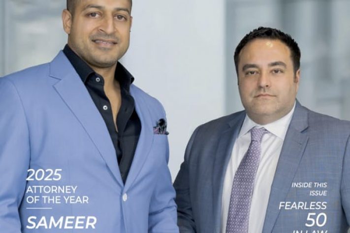 Top 100 Lawyers Cover of Sameer Chopra & Alex Nocerino